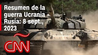 Resumen en video de la guerra Ucrania  Rusia 8 de septiembre de 2023 [upl. by Silvie]