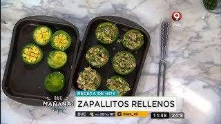 Cocinamos unos ricos zapallitos rellenos [upl. by Ardnuyek]