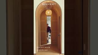 Pocket Door Hardware  RealCraft [upl. by Stucker]