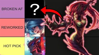 WILD RIFT TIERLIST 44C UPDATED  BEST CHAMPIONS FOR EVERY ROLE EXPLAINED [upl. by Ahslek172]