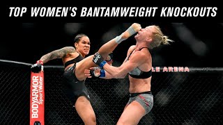 Top 10 Womens Bantamweight Knockouts in UFC History [upl. by Stinson]