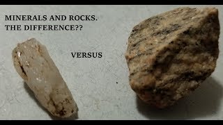 Rocks vs Minerals [upl. by Hibbitts]