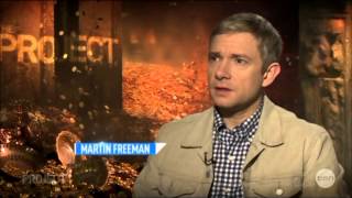 Martin Freeman Is the FUING Hobbit The Desolation of Smaug Australian tv Interview 26122013 [upl. by Rafferty]