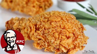 KFC Style Fried Chicken Recipe  How To Make Crispy Fried Chicken At Home [upl. by Ahsenauq117]