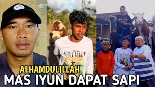 alhamdulillah mas iyun dapat kiriman sapi namanya nadiamasiyunfauzanasobatngarityunfaviral [upl. by Yoshiko]