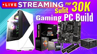 LIVE Streaming PinakaSulit ₱30000 Budget Gaming PC Build 2024  Q amp A [upl. by Ailaro]