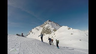 Scialpinismo al Pizzo Tambò 3279 mt da Montespluga So 240219 [upl. by Ahteral276]