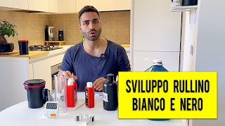 Sviluppo Rullino in Bianco e Nero  Tutorial [upl. by Naesed]