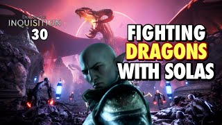 2 mages 1 Dragon  DRAGON AGE INQUISITION FULL GAME AND QUESTS part 30 [upl. by Kcaj374]