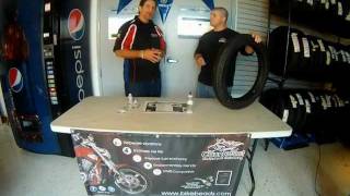 Motorcycle tire balancing beads part 1 [upl. by Tews732]