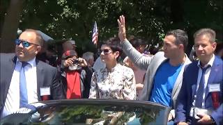 Whoifwhat Int Boxing Hall of Fame 2018 Parade Canastota NY Part 1 [upl. by Victorie]