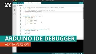 Arduino Pro IDE Debugger [upl. by Gar]