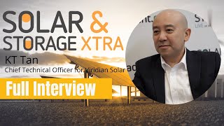 Dr KT Tan Chief Technical Officer for Viridian Solar discusses the FUTURE of the Solar Industry [upl. by Ocin273]