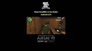 Casas Abiertas en Los Santos para GTA SA Android amp PC por RizkyAldiansyah gtasa gtasanandreas [upl. by Atinehs]