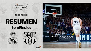 Real Madrid  Barça 9778 RESUMEN  Playoff Liga Endesa 2024 [upl. by Ivetts150]