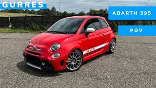 Abarth 595 Competizione Walk around  POV drive [upl. by Katerina]