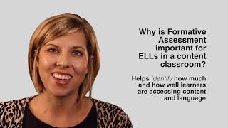 Formative Assessment  Assessing Achievement with the ELL in Mind [upl. by Lateh83]