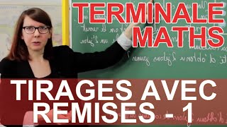 Probabilités  Tirages avec remises  Le rappel de cours 1  Maths terminale  Les Bons Profs [upl. by Savvas]