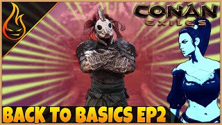 We Get Our First Thrall Conan Exiles 2020 Back To Basics Ep2 [upl. by Tikna]