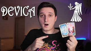 Devica  Ovako izgleda vasa ljubavna sudbina  💕Tarot Citanje 🔮 [upl. by Gitt]