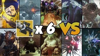 IZANAGIS BURDEN VS ALL RAID BOSSES Destiny 2 Shadowkeep [upl. by Katha]