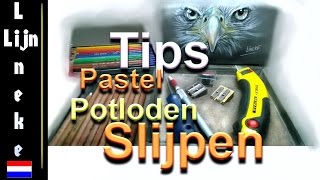 Hoe SLIJP je Pastel Potloden  belangrijke tips [upl. by Seyer]