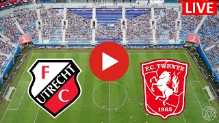 LIVE🔴 FC Utrecht vs Twente Enschede  Eredivisie Netherland League livescore odds update [upl. by Nileuqaj]