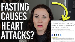 Intermittent Fasting Causes Heart Attacks NEW quotSTUDYquot [upl. by Adaj998]