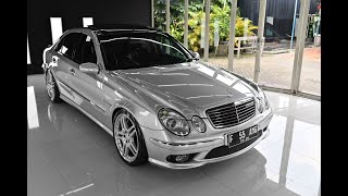 Mercedes Benz W211 E55 AMG after received single layer of Nano Ceramic Coating [upl. by Bluhm475]