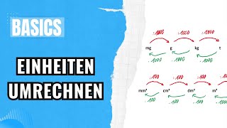 Maßeinheiten umrechnen  Länge Fläche und Gewicht  Mechanik Grundlagen [upl. by Htrowslle]