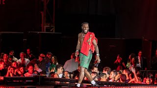 Mawazine festival 2024  BURNA BOY live at OLM SOUISSI in Morocco Rabat 🇲🇦 [upl. by Leinahtam]