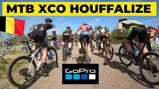 Mountainbike XCO  U17  HOUFFALIZE BELGIUM  GSKIN MTB TROPHY GoPro Onboard camera [upl. by Joost]