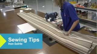 Hem Construction Techniques  How to Finish a Fabric Edge [upl. by Winer]