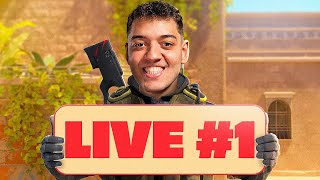 A PRIMEIRA LIVE do CANAL [upl. by Sivatnod]