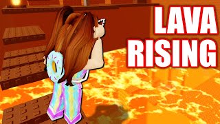 I FINISHED The Tower Of Hell But Theres Lava Rising🔥EASY Roblox [upl. by Aeli]