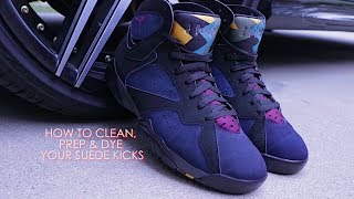 HOW TO Clean Prep amp Dye Your Suede Shoes Using Angelus Suede Dyes [upl. by Nauht]