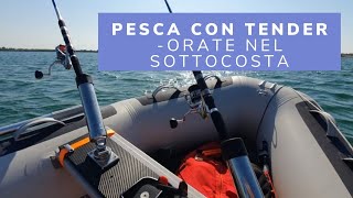 PESCA DAL TENDER ORATE NEL SOTTOCOSTA [upl. by Eednam]