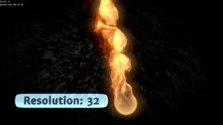 Blender 2 68 new Feature Test I Smooth Emitter for Fire [upl. by Erimahs753]