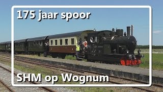 Stoomtram Hoorn Medemblik op station Wognum [upl. by Ange982]