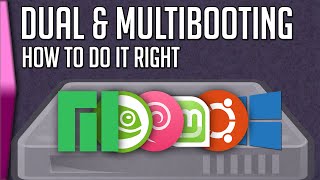 How to Dualboot and Multiboot Linux and Windows [upl. by Ahsietal]