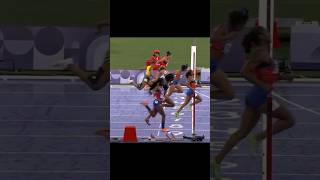 Epic Finish Womens 100m Final at Paris Champions 2024 shorts 100mFinal Running 🏃🏿‍♀️🏅 [upl. by Gardol]