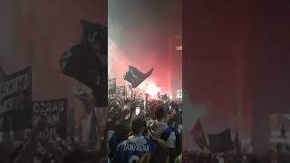 Coro quotio Bergamasco che son ioquot Atalanta Day 3152024 🖤💙 festa Coppa Europaleague [upl. by Onabru915]