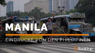 Reisebericht Manila Eindrücke aus der Hauptstadt der Philippinen [upl. by Ahsas]