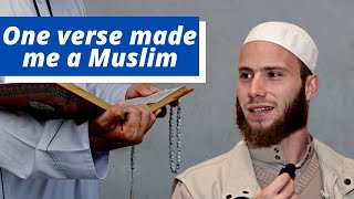 One Quran Verse Made me a Muslim  Yusha Evans [upl. by Nawd342]