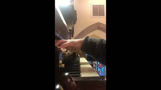 Communion organ improvisation on hymn tune Woodworth [upl. by Oalsecnew]