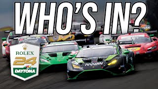 The Complete Entry List for the 2024 Rolex 24 [upl. by Aivatnahs457]