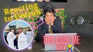 Reacting On My Brothers Umrah😍This Made Me Cry🥺😭 [upl. by Sutsugua575]