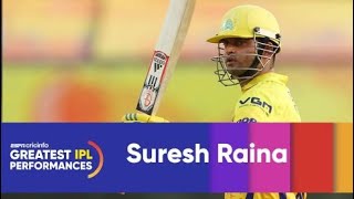 Greatest IPL performances No 7 Suresh Rainas 87 vs KXIP [upl. by Yruj]