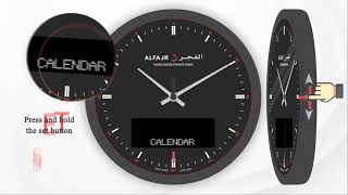 Calender Selection GREGORIANHIJRI  ALFAJR ANADIGI CLOCK [upl. by Une]