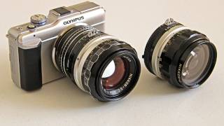 Using Nikon Lenses On Olympus Micro 43 Cameras To Make Movies [upl. by Elianore]